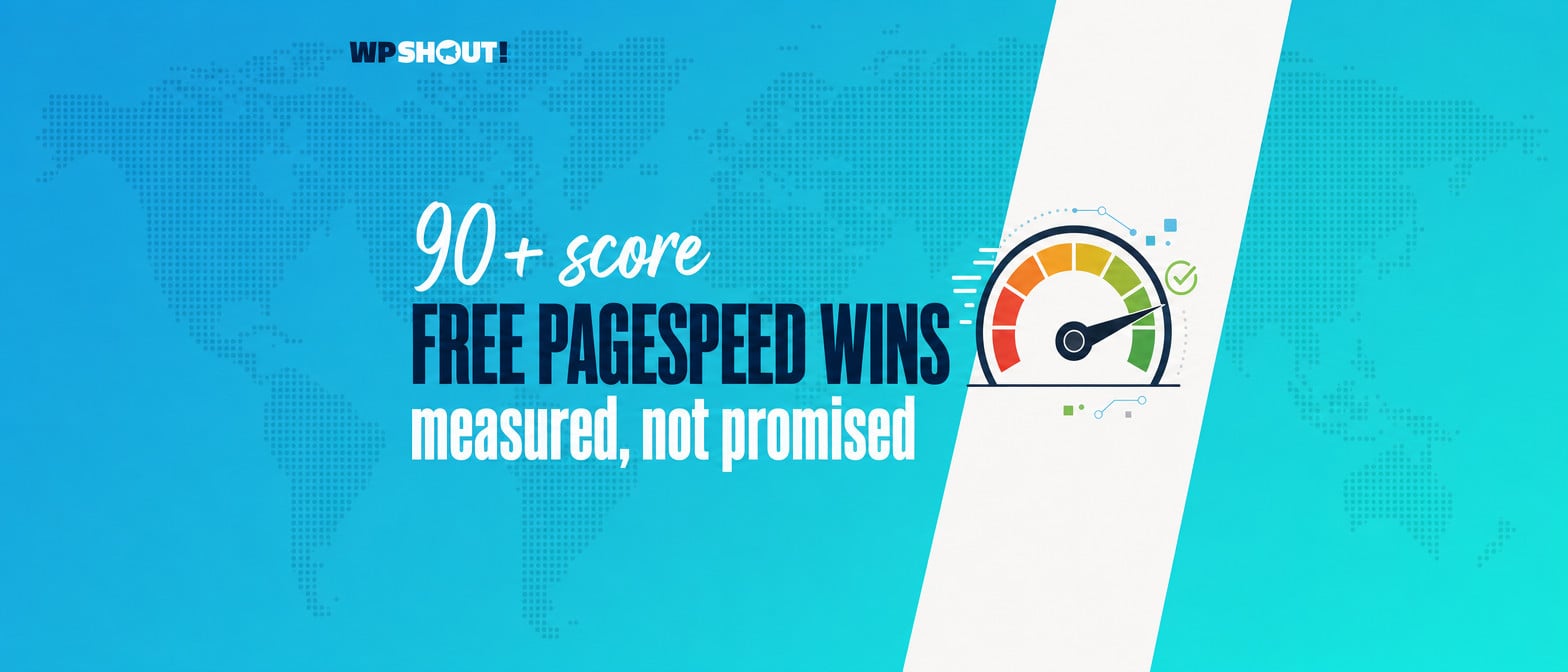 pagespeed 90 free wordpress